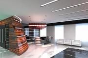 Hall Lobby Interior, an Architecture 3D Model by 3DNUTS (Thumbnail 1 of 11)