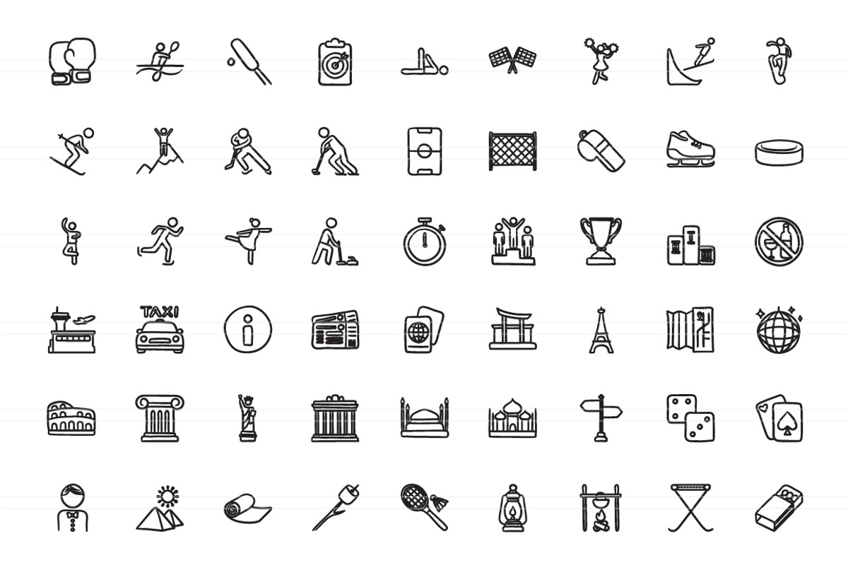 2100 Hand drawn vector icons, an Outline Icon by Visual Generation (Photo 30 of 43)