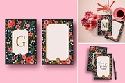 Note Cards - Floral Pattern Template, an Invitation Template by Werlang Paper (Thumbnail 2 of 6)