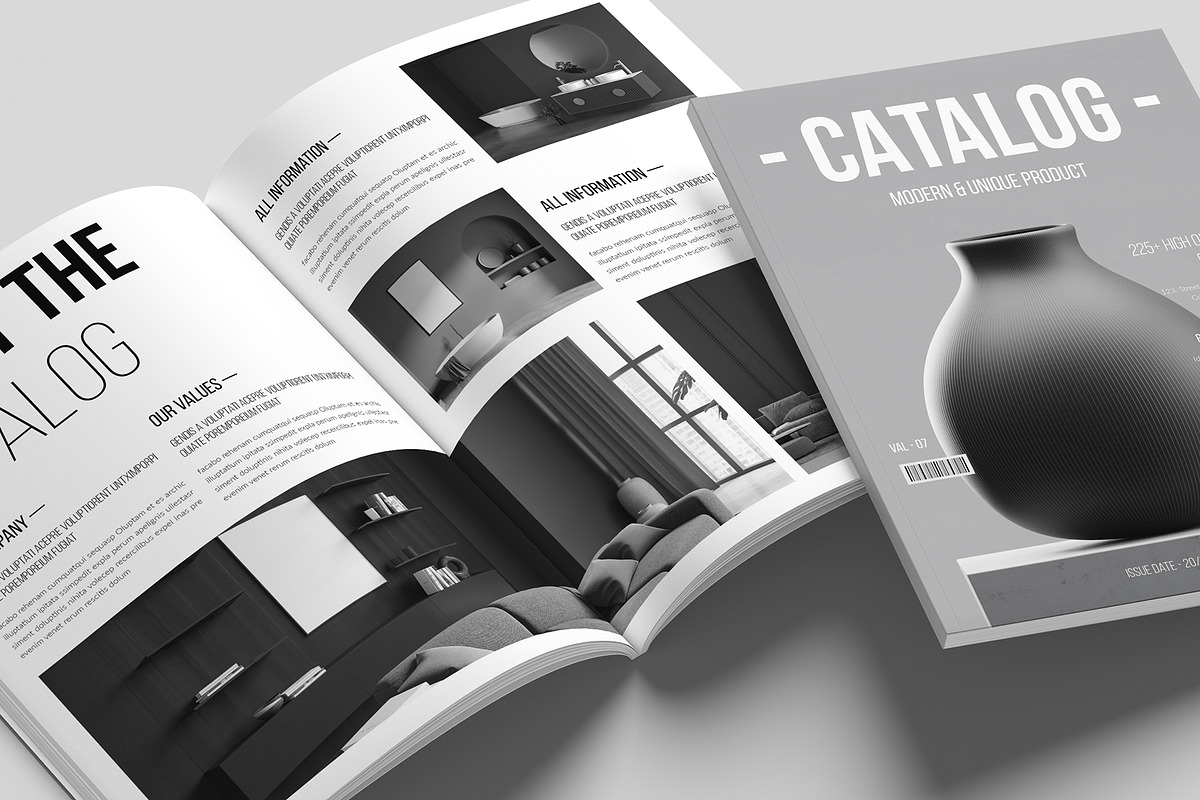 Product Catalog Brochure Template, a Brochure Template by GoldenGrid Studio (Photo 10 of 11)