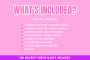 Neon Shop Banner Templates, a Shopify Template by SunshineStudioBoutique (Thumbnail 2 of 8)
