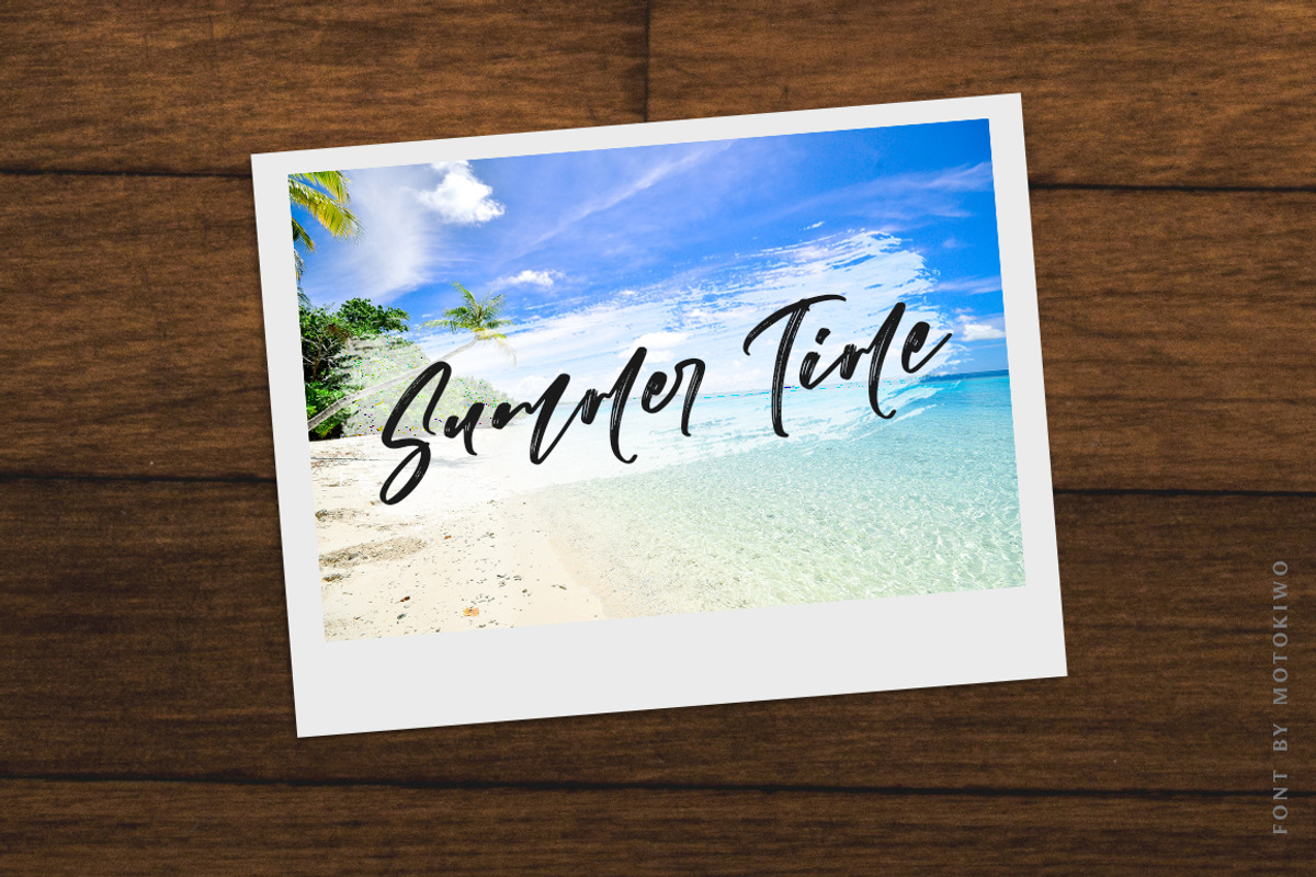Nighiri - Handbrush Typeface preview 7