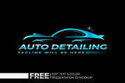 Auto Detailing Logo, Car Wash Logo, a Branding & Logo Template by Nahid Hasan Nilim (Thumbnail 1 of 7)