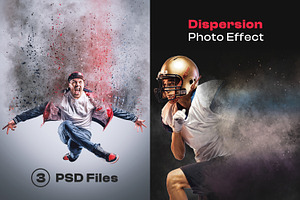 Dispersion photo effect templates