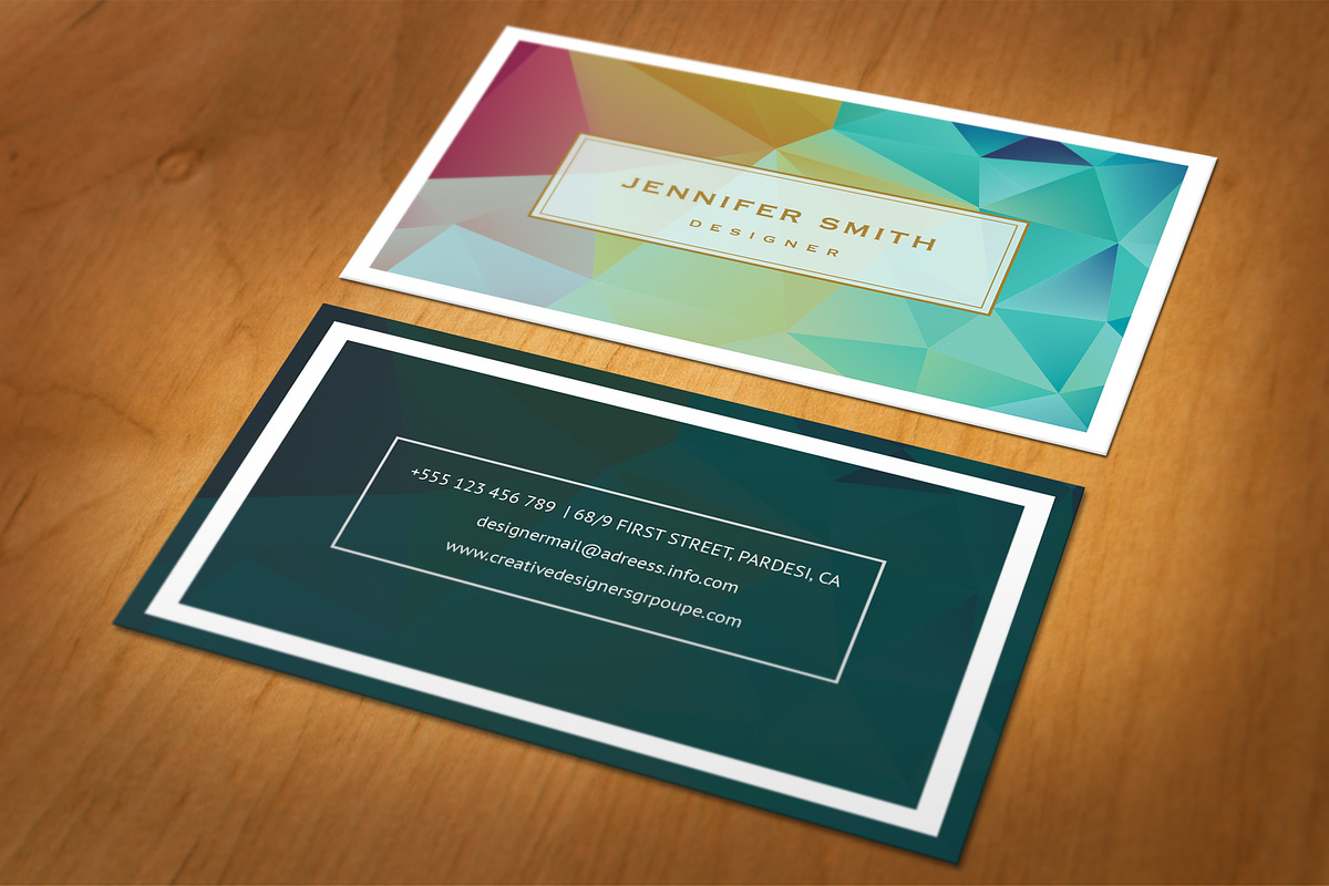 Business Card, a Business Card Template by ZAAS (Photo 3 of 3)