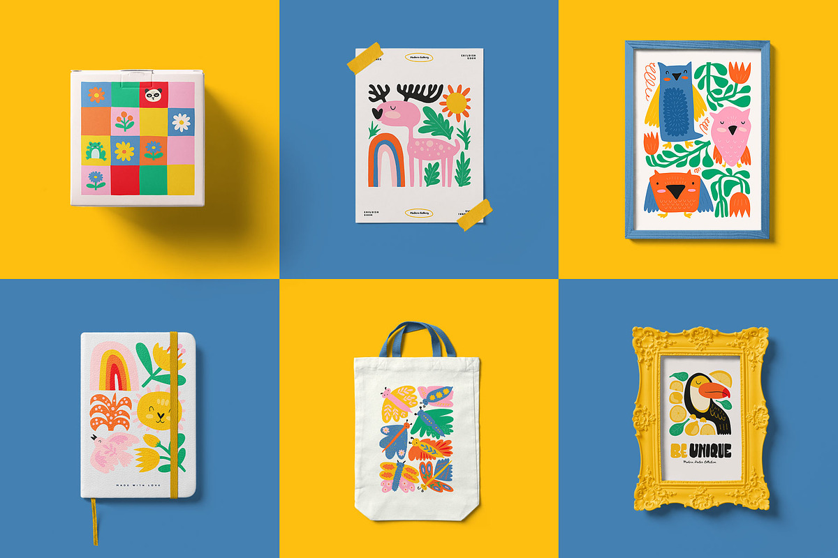 Childish Room | Wall Art Collection, an Object Graphic by Leleka.Store (Photo 10 of 20)
