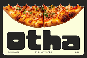 Otha - Playful Sans Font