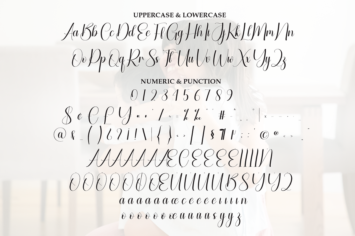 Hugtime | Script Font, a Handwritten Font by Scratchones (Photo 5 of 9)