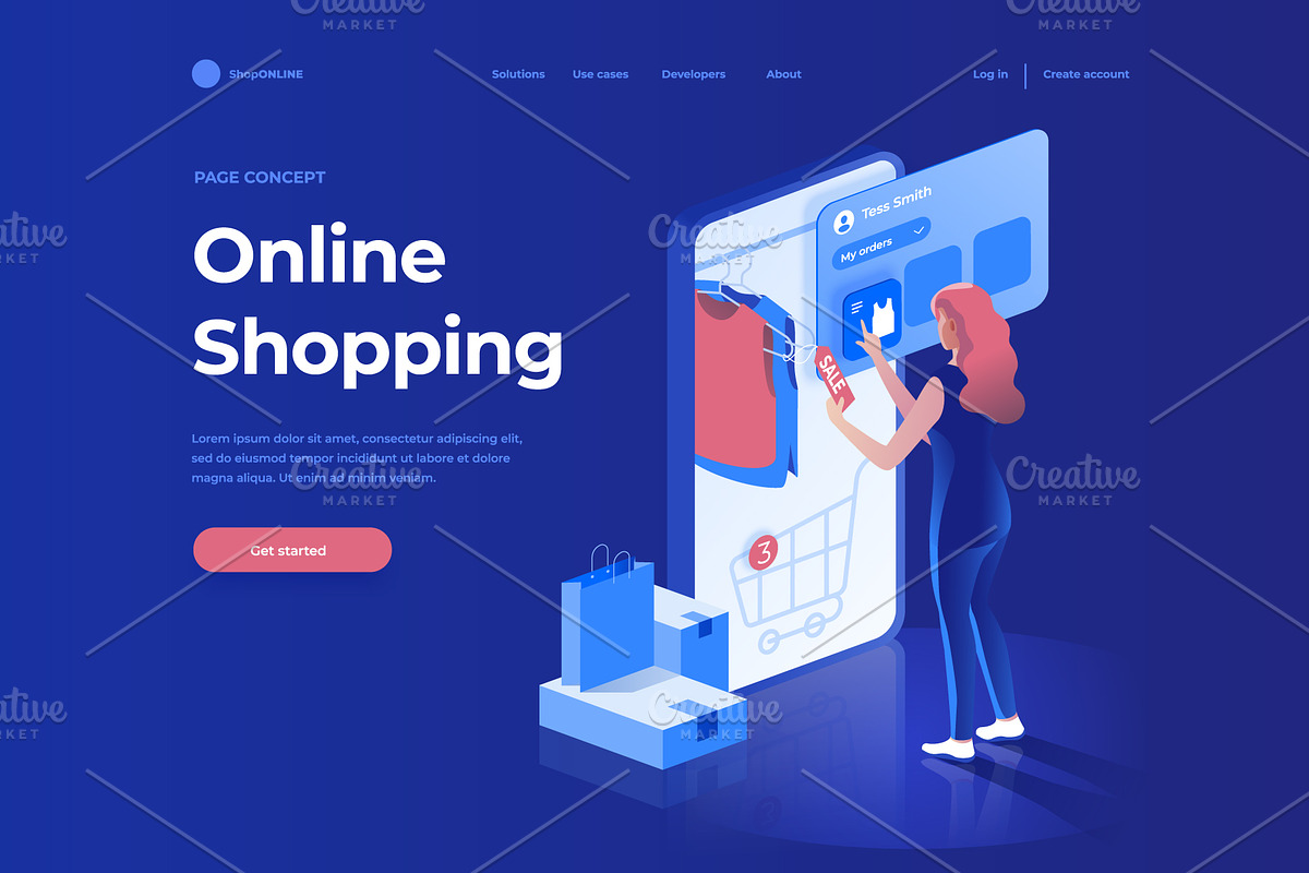 Isometric illustration kit - People, a Templates & Theme by Formfrom (Photo 15 of 34)