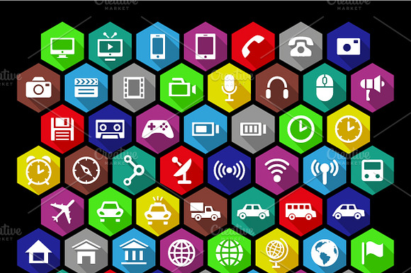 Set Of Universal Icons