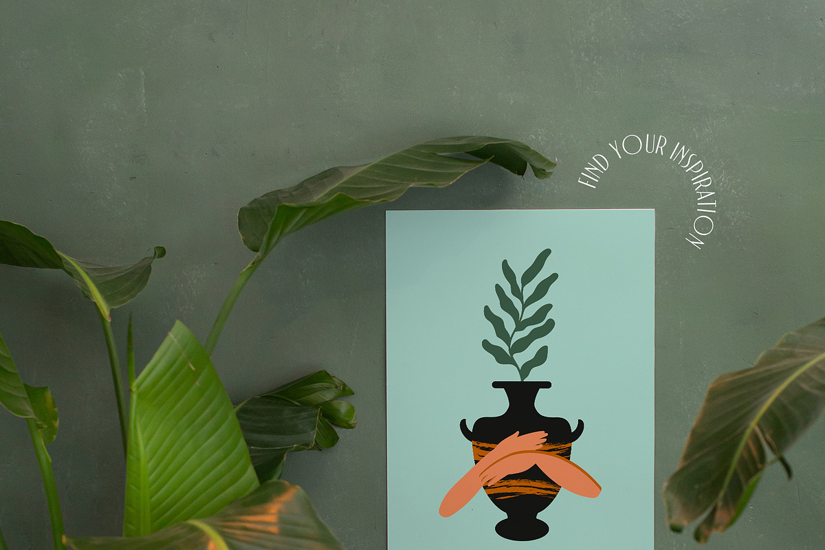 Antiq goddess modern design set, an Animal Illustration by Beauty Drops (Photo 6 of 10)