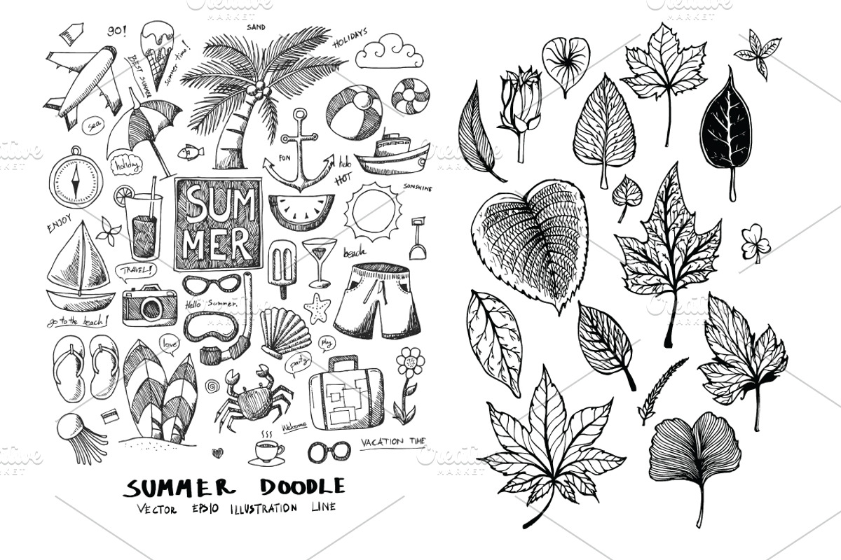 15151 in 1 Doodle Giant bundle, an Object Illustration by TKDoodle (Photo 117 of 144)