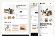Furniture E-Commerce Website UI, an UI Kit Template by peterdraw (Thumbnail 5 of 7)