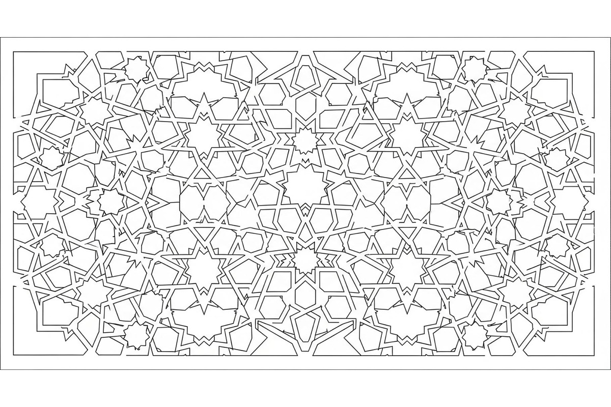Islamic Mandala Geometric Bundle, an Illustration by Gaye Art (Photo 32 of 51)
