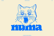 Numa - A Playful Display Typeface, a Font by Bnick (Thumbnail 9 of 11)