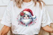 Cute Christmas Mrs Santa Claus PNG, an Illustration by Pixels.Craft (Thumbnail 6 of 7)