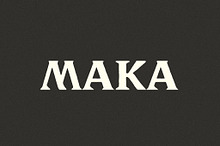 Maka | A Sharp Serif Typeface