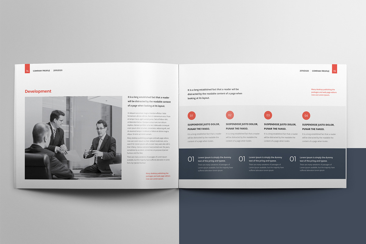 Company Profile Landscape A5, a Brochure Template by Pro-Gh (Photo 8 of 9)