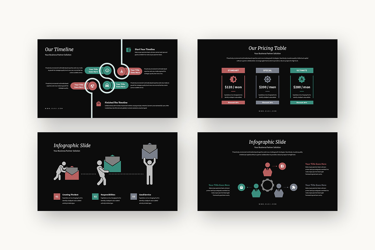 Ojsi : Tech Business Powerpoint, a Presentation Template by Punkl Camp (Photo 13 of 16)