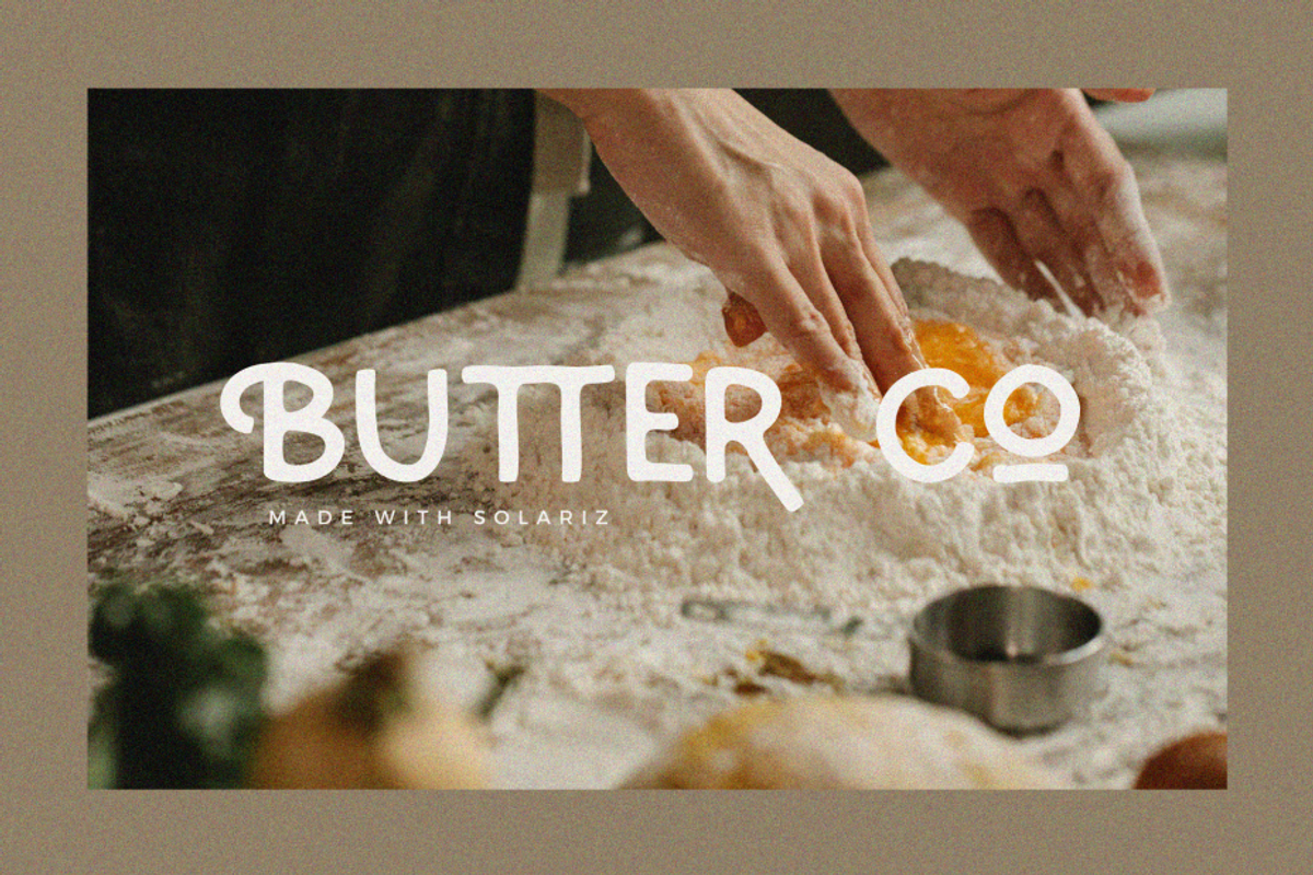 Solariz Font, a Sans Serif Font by Angkalimabelas (Photo 3 of 6)