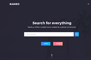 Ramro Web UI Kit - Header, an UI Kit Template by Danfe Designs (Thumbnail 10 of 11)