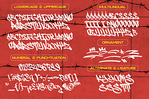 Overals Street Tags Graffiti Font