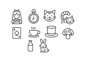 Collection of whimsical, an Illustration by ZinetroN