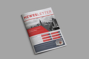 Newsletter Template, a Brochure Template by Addaxx (Thumbnail 3 of 9)