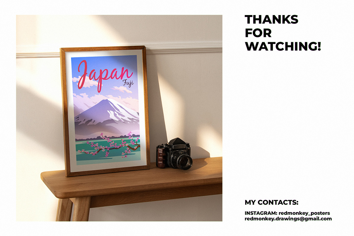 Travel Posters Collection., an Illustration by Red Monkey (Photo 8 of 8)