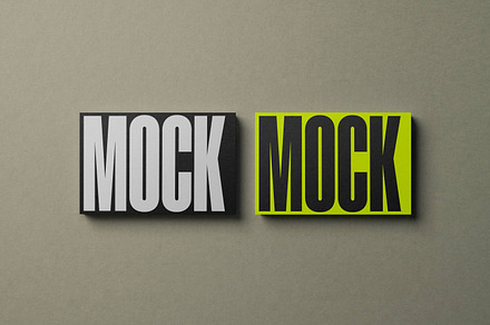 Business Cards Mockup, a Product Mockup by MockMock Mockups