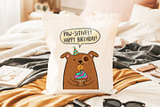 Cat and Animals Funny Birthday PNG, a Graphic by GlitterCraft (Thumbnail 78 of 101)