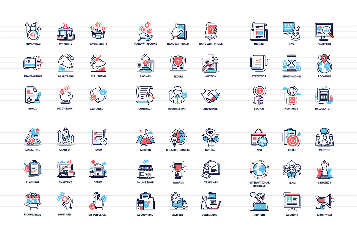 Business & Education Icons Super Set, an Outline Icon by Boyko Pictures (Photo 8 of 12)