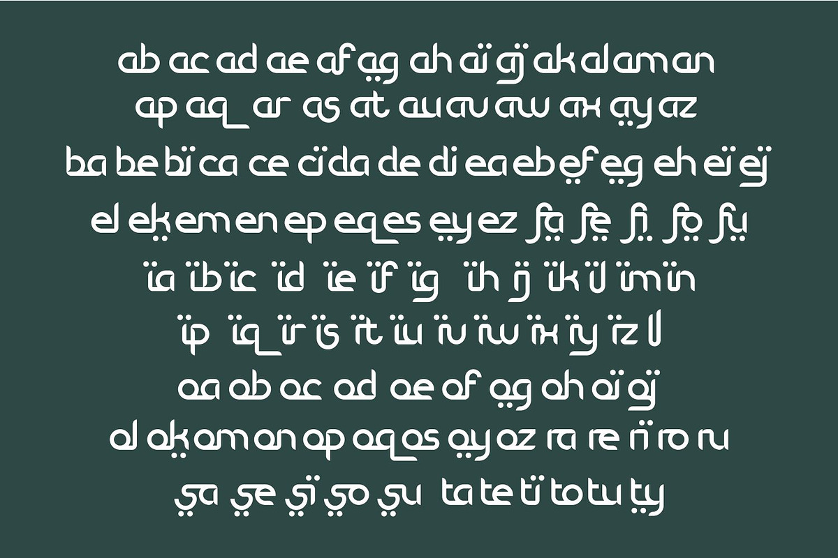 Dubai City | Arabic Font, a Sans Serif Font by WhymoreArt (Photo 10 of 10)