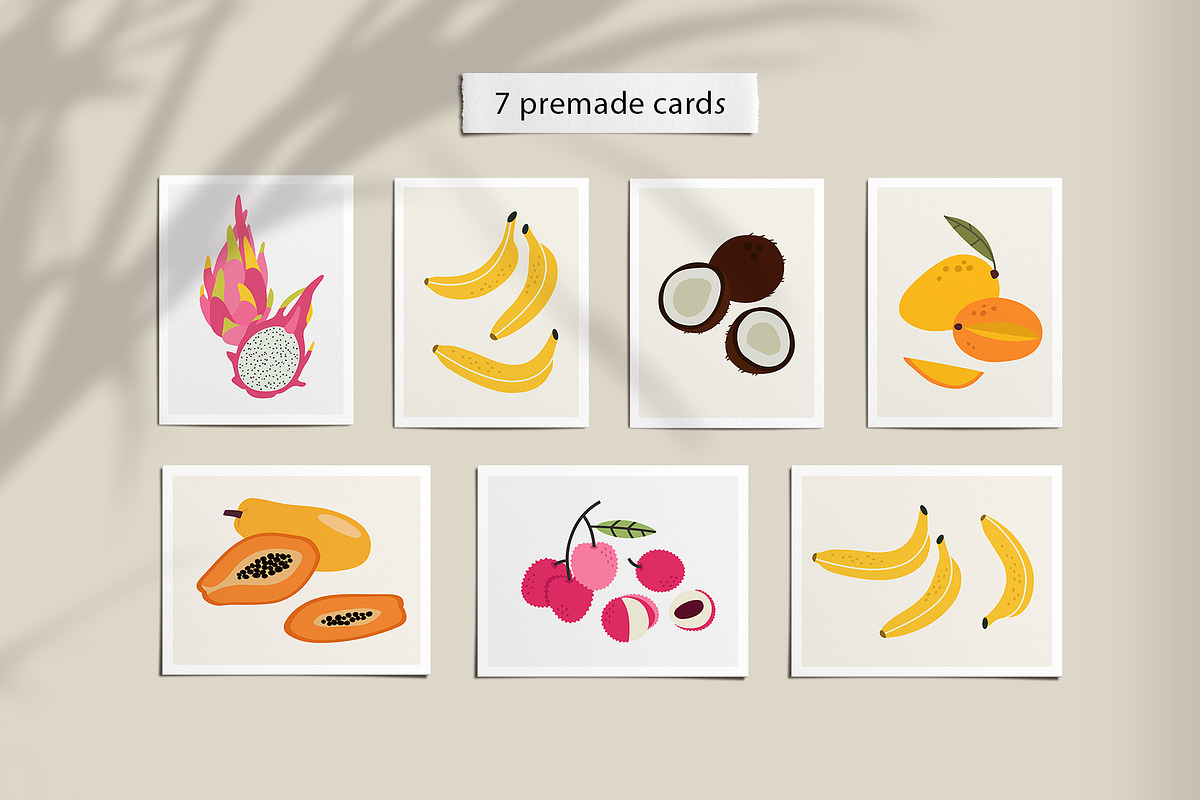 Tropical Fruits, a Food Illustration by Sweet Corner (Photo 3 of 7)