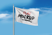Flag Mockup, an Advertising Mockup by UFR_GRAPHIC (Thumbnail 4 of 4)