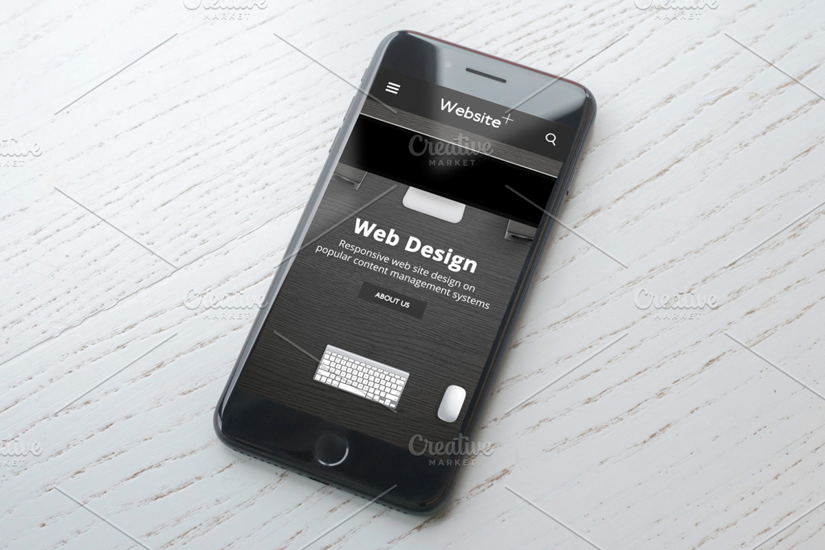 10 iPhone 8 Plus Mockups, an iPhone Mockup by RSplaneta (Photo 9 of 10)