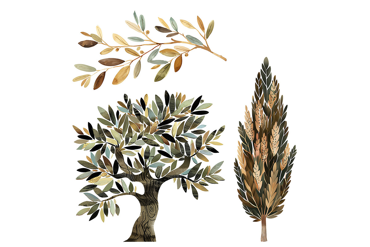 Life In Italy Clipart Set, a Decorative Illustration by The Dutch Lady Designs (Photo 6 of 7)