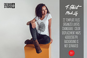 T-Shirt Mock-Up Vol.20 2017, a Shirt Mockup by Freeman Studio (Thumbnail 1 of 27)