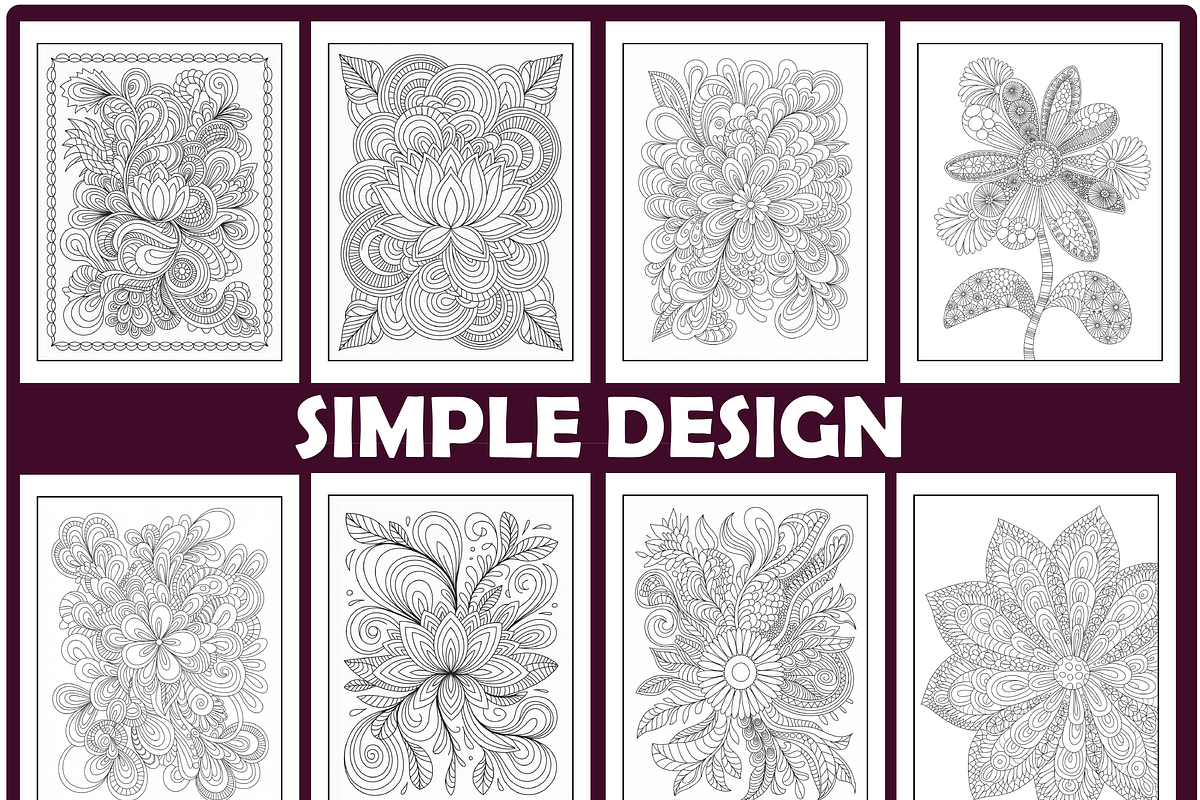 Zentangle Mandala Adults Coloring, an Animal Illustration by Printable Design Store (Photo 2 of 3)
