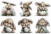 Baby Bunny Clipart, an Illustration by Libby Wishes (Thumbnail 7 of 7)