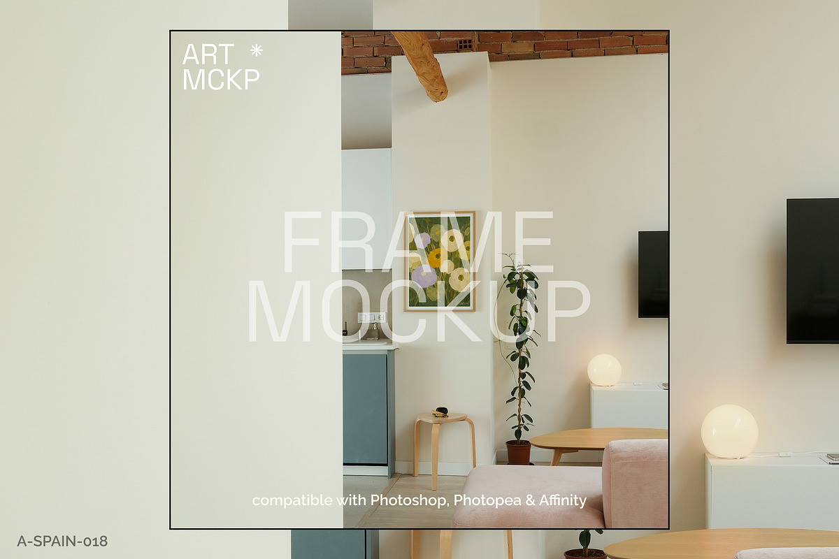 Zara's Apt.vol.01: interior mockups, a Merchandise Mockup by MCKP*ME (Photo 9 of 19)