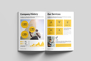 Annual Report Template, a Brochure Template by GoldenGrid Studio (Thumbnail 7 of 13)