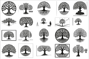 abstract Tree of Life roots, an Illustration by Amazin_art