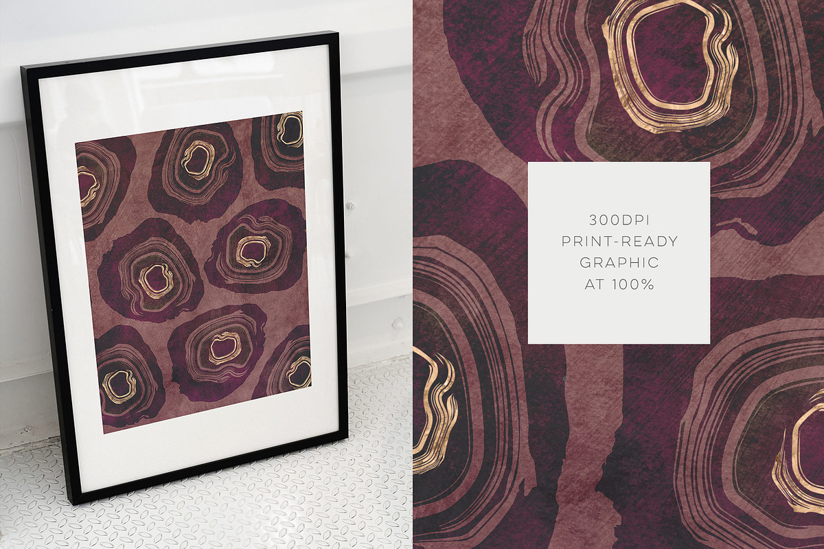 Natural Treasure Organic Backgrounds, a Pattern Graphic by Blixa 6 Studios (Photo 22 of 35)