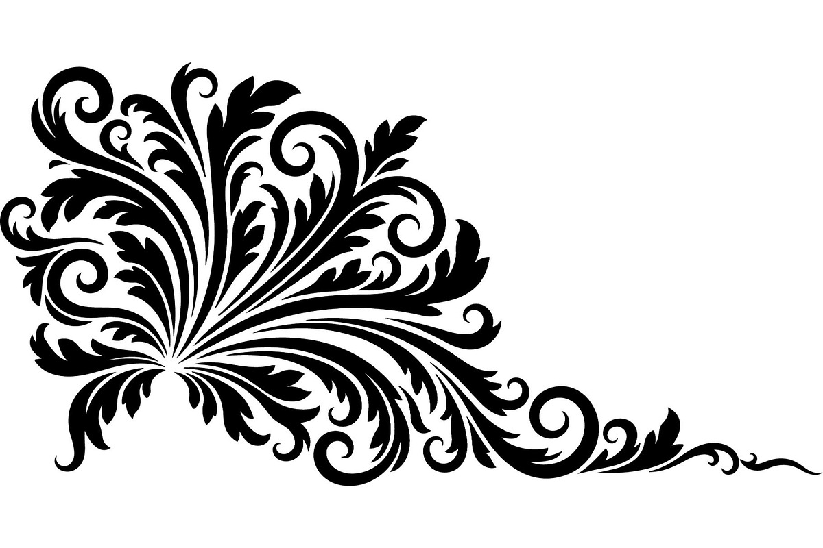 Vintage Floral Corner, an Object Graphic by Designer_Momina (Photo 28 of 29)