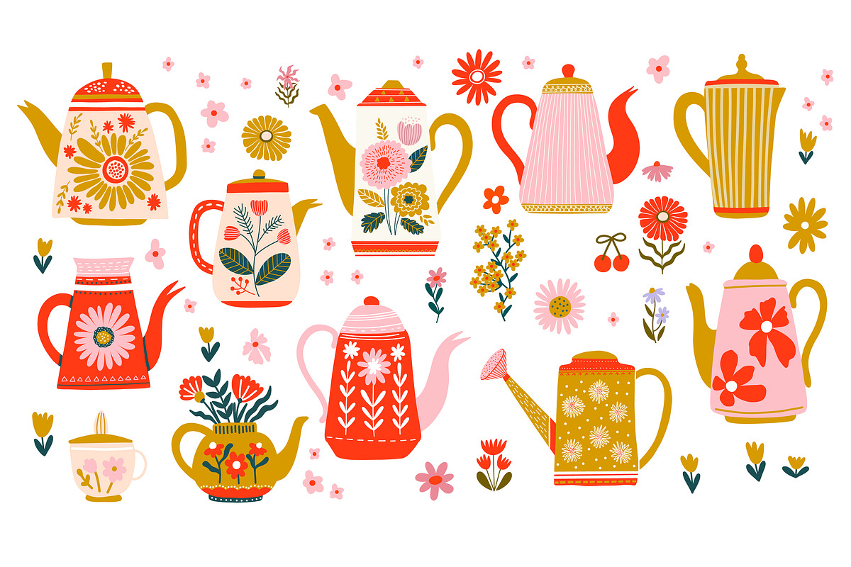 Dopamine folk art, a Decorative Illustration by Chikovnaya (Photo 5 of 15)