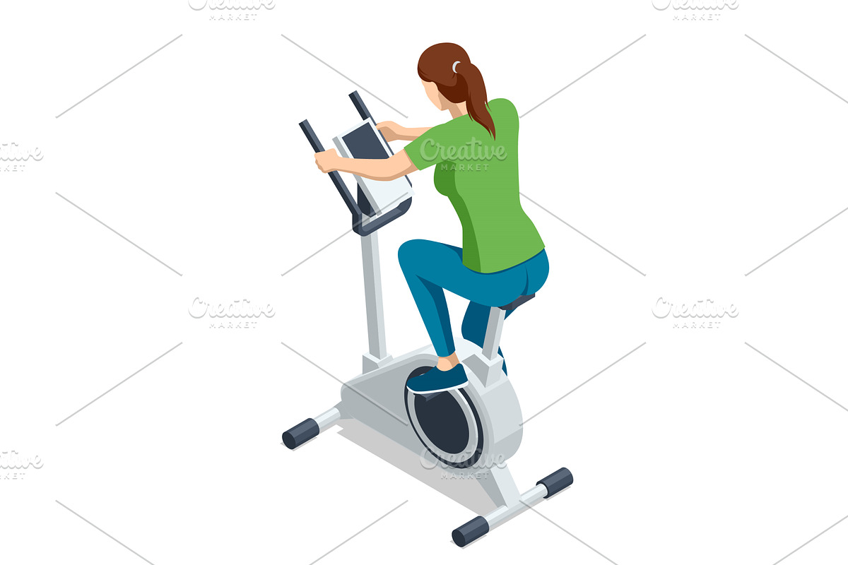 Isometric vector illustration of a, a Sport Illustration by Golden Sikorka
