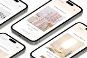 3D iPhone Presentation Mock-Up 19, an iPhone Mockup by Graphicsworld125 (Thumbnail 1 of 7)