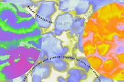 Neon Inks Retro Textures 7000px+, a Texture Graphic by angelainthefields (Thumbnail 5 of 7)