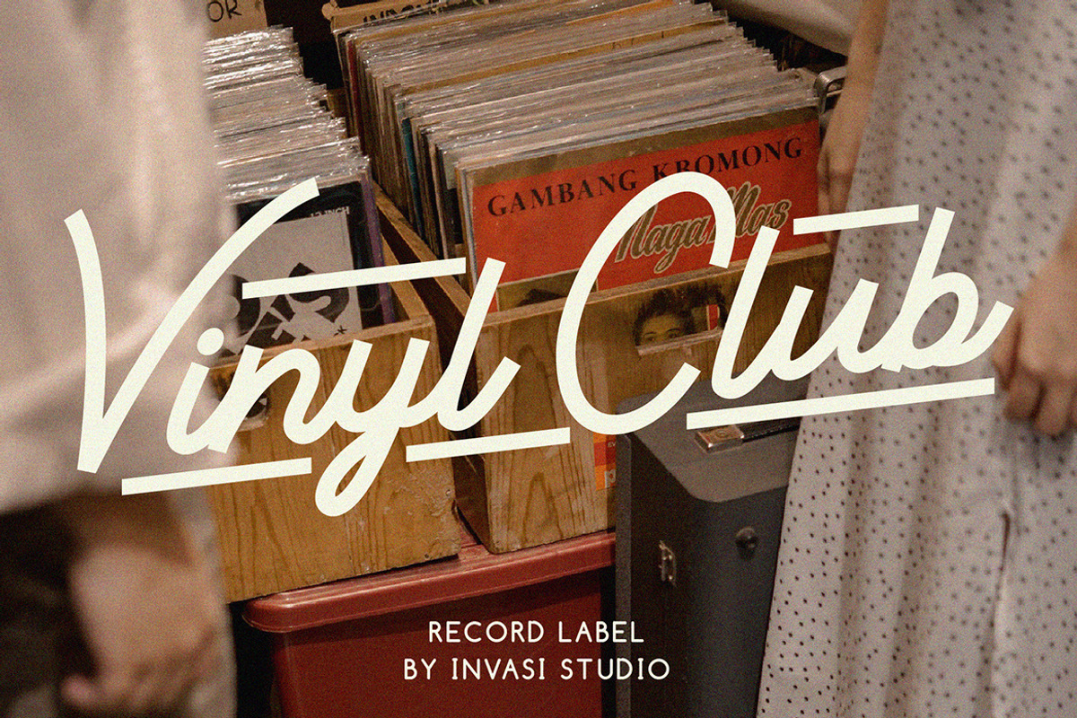 Hello Radio - Vintage Monoline Scrip, a Script Font by Invasi Studio (Photo 5 of 10)
